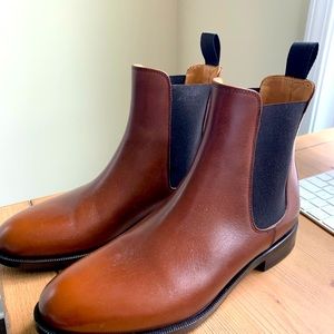 Italian leather boots. Like new. Never worn